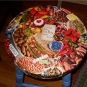 collage stool