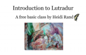 CraftArtEdu Heidi Rand Free Basic Introduction to Lutradur