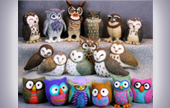 CraftArtEdu Whoo Gives a Hoot - Needle Felted Owls with Harlan