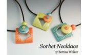 CraftArtEdu Bettina Welker Sorbet Pendant Necklace