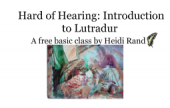 CraftArtEdu Heidi Rand Free Basic Introduction to Lutradur HOH Version